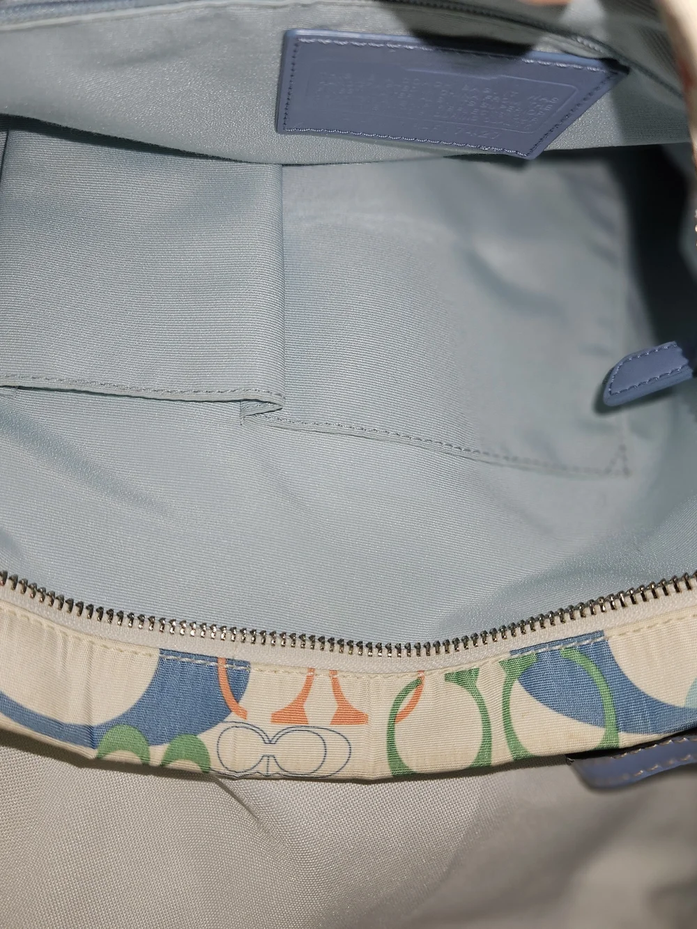 Coach Optic Butterfly Print Crossbody/Shoulder Bag